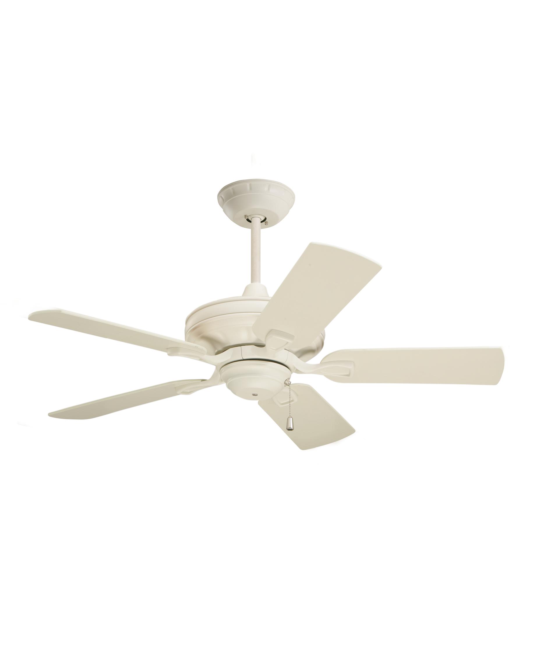 Emerson Cf442 Carrera Bella 42 Inch 5 Blade Ceiling Fan Capitol Shown In Summer White Finish